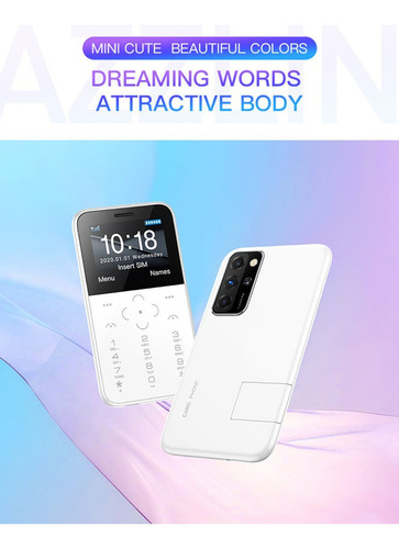 Soyes S10p Mini Teléfono Móvil 2g Gsm 400mah 1.5 Ips Pantall