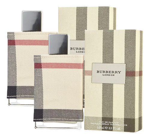 Paquete Burberry London 100ml Dama Original 2 Pzas