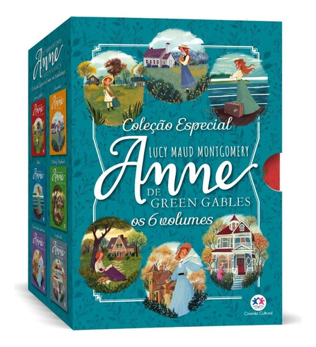 Box Anne De Green Gables Coleção Especial 6 Livros - Lacrado