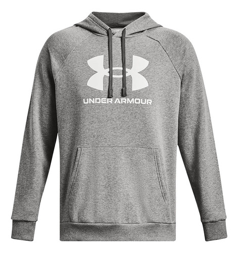 Polerón Ua Rival Para Hombre Gris Under Armour