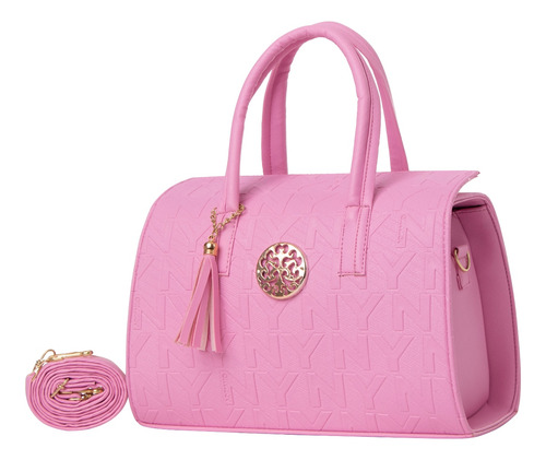 Bolsa Para Mujer Fana Luciana Color Rosa Preciosa