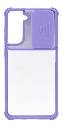 Carcasa Para Samsung S21 Tapa Camaras Clear + Hidrogel