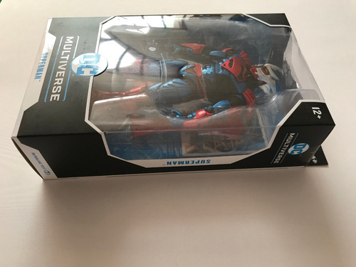 Superman Unchained Armor Mcfarlane Toys Dc Multiverse 8 Pulg (Usado)