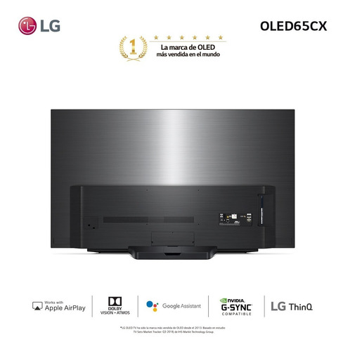 Imagen 5 de 6 de Smart Tv Oled 65 Oled65cx Ai LG - Garantía Oficial
