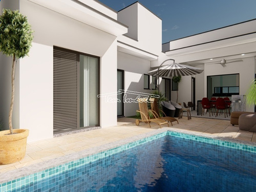 Imagem 7 de 8 de Casa A Venda No Portal Ville Castello Branco Em Boituva. 3 Suítes, Piscina. - Ca01256 - 69794054