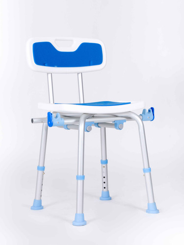 Silla De Ducha 4 En 1 Color Azul