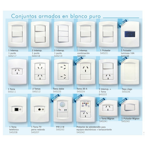 Imagen 5 de 8 de Llave De Luz Sica Life Armada 1 Modulo