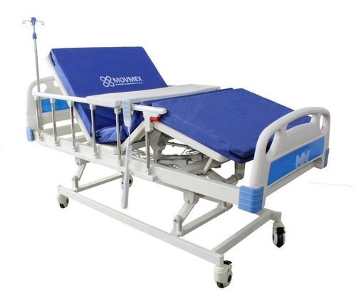 Cama De Hospital Electrica 3 Funciones Con Colchon