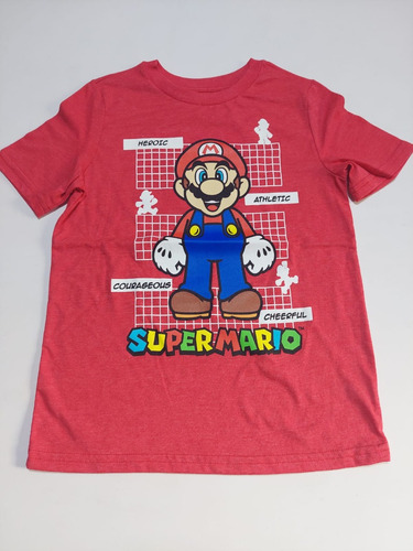 Playera Super Mario Original Nintendo