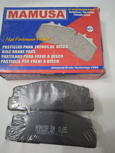 Pastilla De Freno Marca Mamusa Delantera Fiat Mirafiori 131/