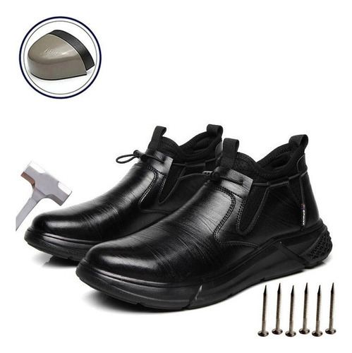 Tenis Industriales Hombre Seguridad Trabajo Casquillo Cm815