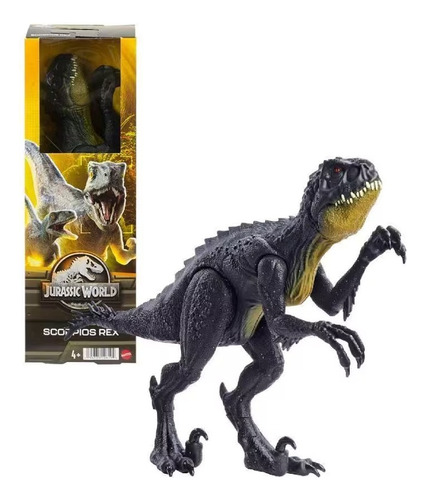 Figura Jurassic World Scorpios Rex Original Mattel