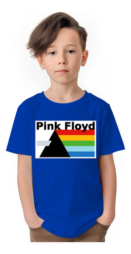 Polera Niños Pink Floyd Roid Dark Side Rock Algodon Wiwi