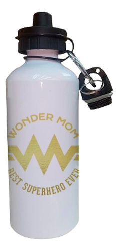 Botella Aluminio Mama Wonder Mom