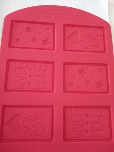 Molde Silicon Barra Rectangular Chocolate Hecho En Casa