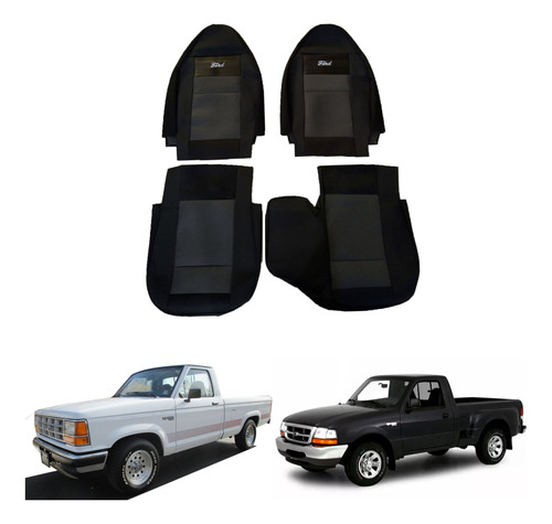 Cubreasientos De Ford Ranger Xlt Custom 1991-2003 (cab Reg)