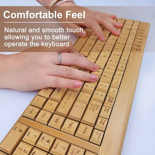 Mouse Smart Tech, Marron/con Teclado/inalambrico/nano Usb