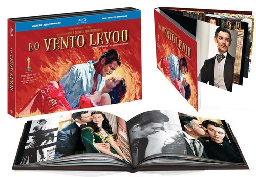 E O Vento Levou - Box Com 2 Blu-rays - Digibook - Novo