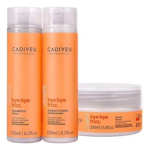Cadiveu Professional Byebye Frizz Sh+condicionador+máscara
