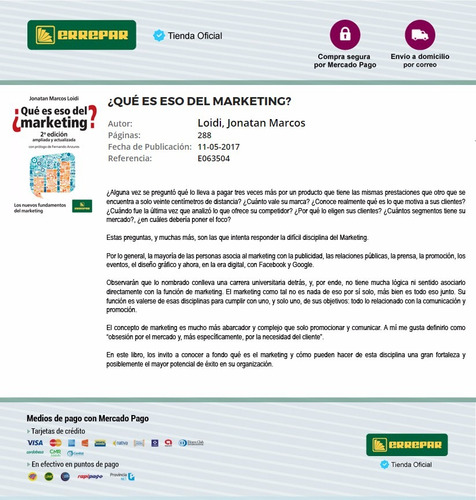 ¿ Qué Es Eso Del Marketing ? - Errepar