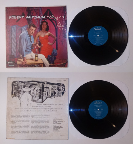 Robert Mitchum Lp Imp Usado Calypso Is Like So 1957 Mono (Usado)