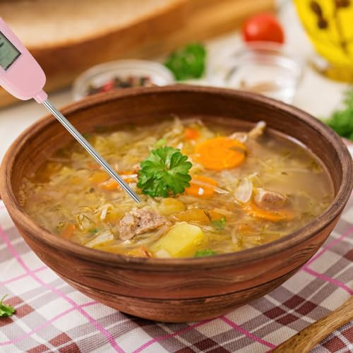 Termómetro Digital Para Carne Resistente Al Agua De Lectura