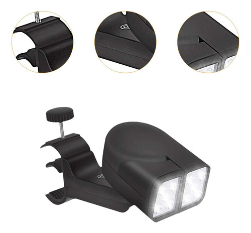 Y Luz De Barbacoa Con 10 Cuentas De Lámpara Led, Luz De