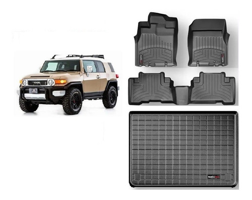 Alfombras Weathertech Para Toyota Fj Cruiser 2007/2014