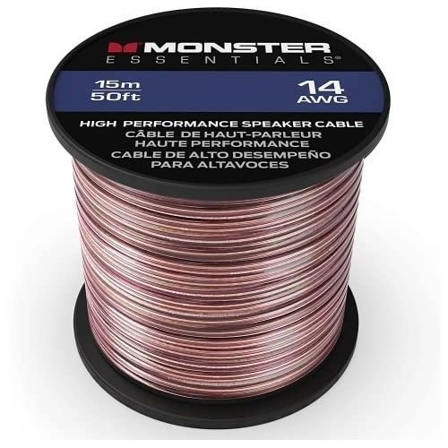 Monster Xp - Cable De Altavoz De Aluminio Recubierto De Cobr