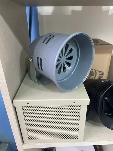  Sirena de alarma con cable Material de alta calidad Diseño  profesional Resistencia de impacto ajustable para ascensor seguridad en el  hogar : Electrónica