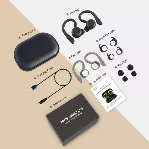 Auriculares Deportivos Bluetooth A Color Impermeables