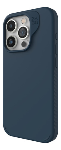 Funda Zagg Manhattan Snap iPhone 15 Pro P/magsafe - Azul