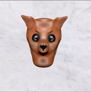 Mascara Bozal Animal - Escultura