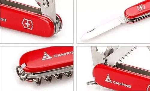 Cortaplumas Navaja Victorinox Camper 13 Usos Camping Suiza!