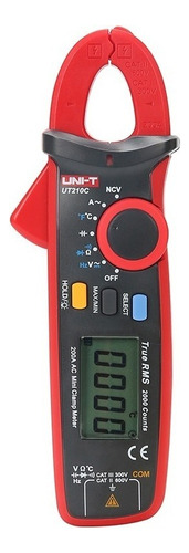 Pinza Amperimétrica Digital Uni-t Ut210c 200a 