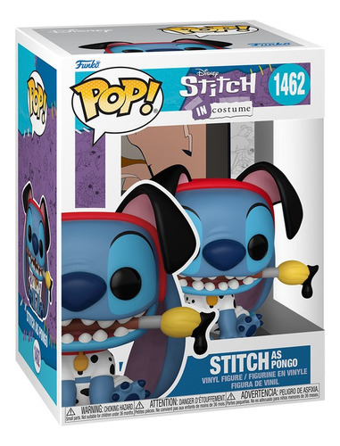 ¡Papá! Funko Stitch As Pongo #1461 | Disney Stitch disfrazado