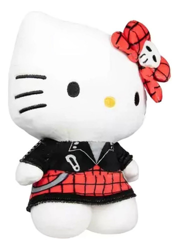 Pelúcia Hello Kitty Amigo Hello Kitty Saia Xadrez 3871 Sunny
