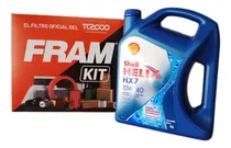 Comprar Kit Aceite Shell 10w40 Y Filtros Fram Corsa Classic
