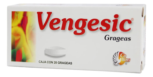  Vengesic 200/100/0.5mg C/20 Grageas / Collins