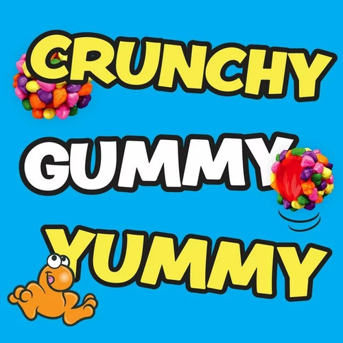 Nerds Gummy Clusters Rainbow 85g Racimos Con Centro Caramelo