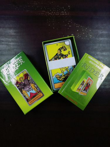Imagen 4 de 6 de Manual Tarot Rider Waite 78 Cartas