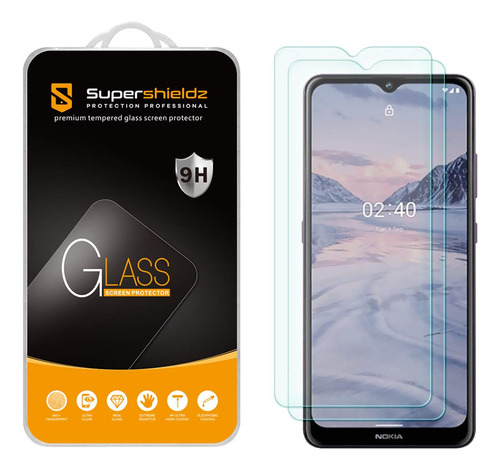 Supershieldz - Protector De Pantalla Para Nokia 2.4 (2 Unida