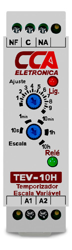 Rele De Tempo Temporizador Ajuste Variável 0,3s Até 10h 24v
