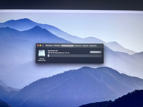 Imac 2015 27 Intel Core I5, 8gb Ram, 1tb Hdd 128 Ssd 5k Plateado (Usado)
