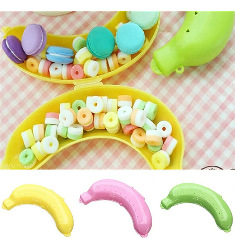A Bonita Caja De Almacenamiento Tipo Banana For Viajar Y