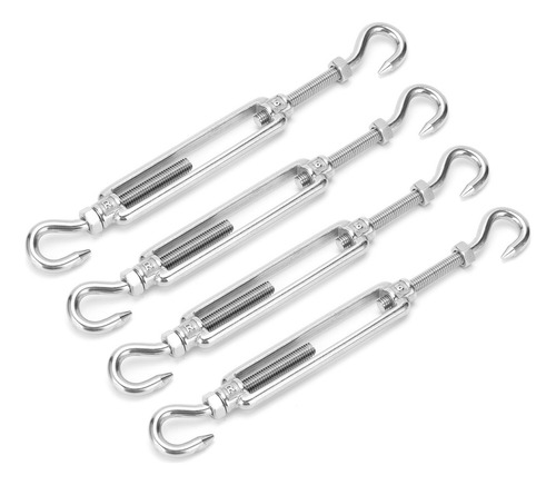 Kit De Herrajes De Acero Inoxidable Con Tensor De Gancho A G