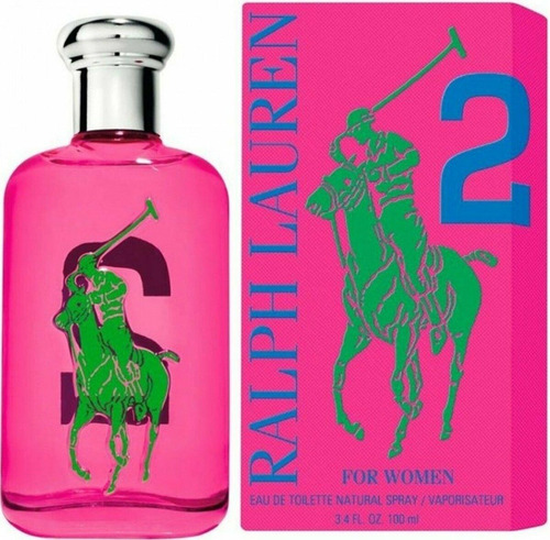 Edt 3.4 Onzas Big Pony Pink 2 Por  Para Mujer En Spray