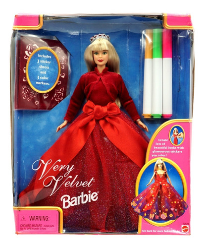Very Velvet Barbie 1998 Edition