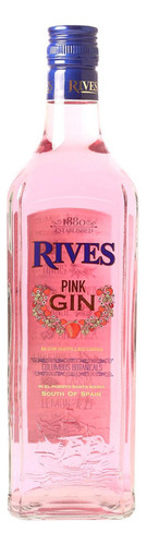 Pack De 4 Ginebra Rives Pink 700 Ml