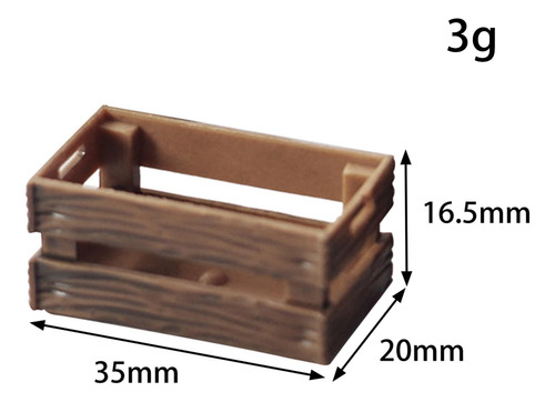 Mini Casa De Muñecas De 4 Piezas, Caja De Madera, Caja De